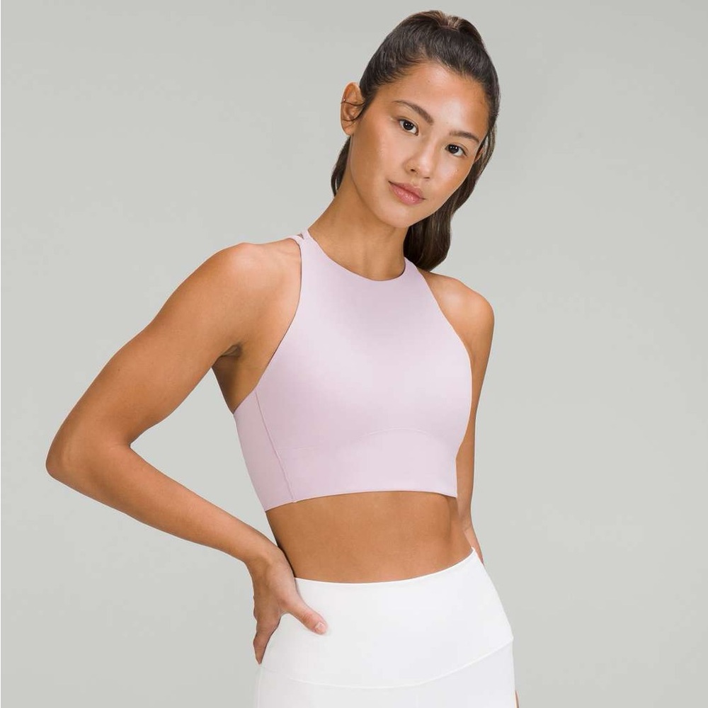 **SOLD** Lululemon Like a Cloud High-Neck Longline Bra *Light Support, B/C